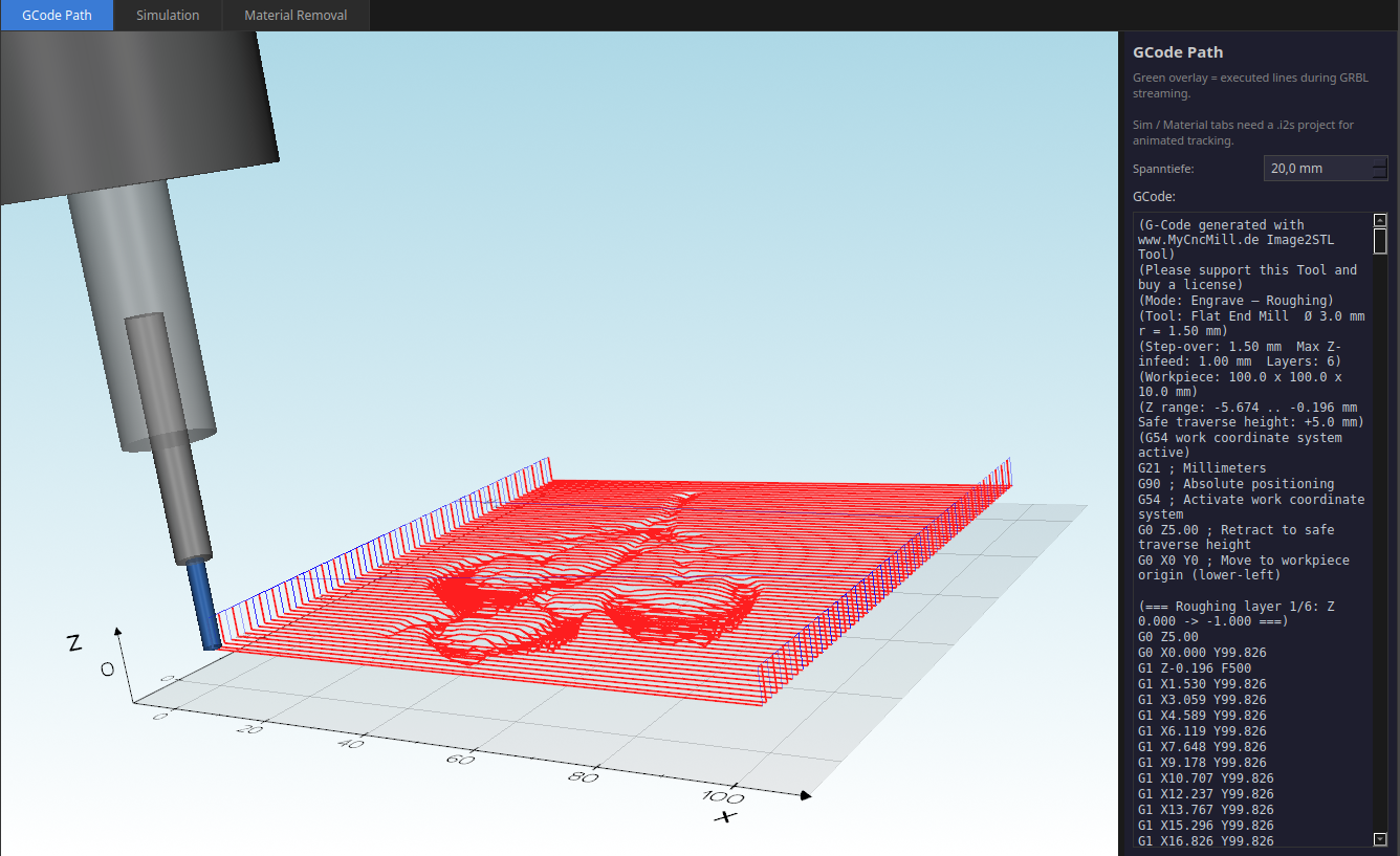 3D G-Code Path Visualizer